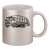 11oz Metallic Silver Mug Thumbnail