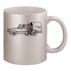 11oz Metallic Silver Mug Thumbnail