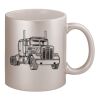 11oz Metallic Silver Mug Thumbnail
