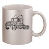 11oz Metallic Silver Mug Thumbnail