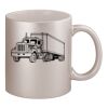 11oz Metallic Silver Mug Thumbnail
