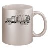 11oz Metallic Silver Mug Thumbnail