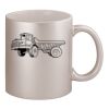 11oz Metallic Silver Mug Thumbnail