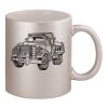 11oz Metallic Silver Mug Thumbnail