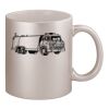 11oz Metallic Silver Mug Thumbnail
