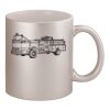 11oz Metallic Silver Mug Thumbnail