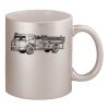 11oz Metallic Silver Mug Thumbnail