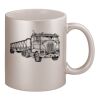 11oz Metallic Silver Mug Thumbnail