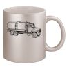 11oz Metallic Silver Mug Thumbnail
