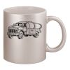 11oz Metallic Silver Mug Thumbnail