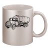 11oz Metallic Silver Mug Thumbnail