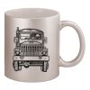 11oz Metallic Silver Mug Thumbnail
