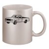 11oz Metallic Silver Mug Thumbnail