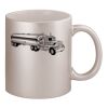 11oz Metallic Silver Mug Thumbnail