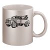 11oz Metallic Silver Mug Thumbnail