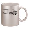 11oz Metallic Silver Mug Thumbnail