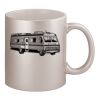 11oz Metallic Silver Mug Thumbnail