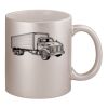 11oz Metallic Silver Mug Thumbnail