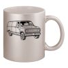11oz Metallic Silver Mug Thumbnail