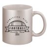 11oz Metallic Silver Mug Thumbnail