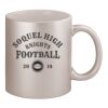 11oz Metallic Silver Mug Thumbnail