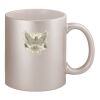 11oz Metallic Silver Mug Thumbnail