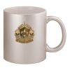 11oz Metallic Silver Mug Thumbnail