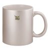 11oz Metallic Silver Mug Thumbnail