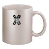 11oz Metallic Silver Mug Thumbnail