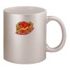 11oz Metallic Silver Mug Thumbnail