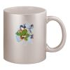 11oz Metallic Silver Mug Thumbnail