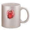 11oz Metallic Silver Mug Thumbnail