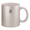 11oz Metallic Silver Mug Thumbnail