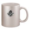 11oz Metallic Silver Mug Thumbnail