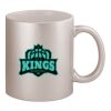 11oz Metallic Silver Mug Thumbnail