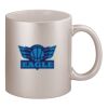 11oz Metallic Silver Mug Thumbnail