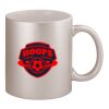 11oz Metallic Silver Mug Thumbnail