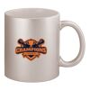 11oz Metallic Silver Mug Thumbnail