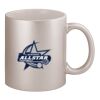 11oz Metallic Silver Mug Thumbnail