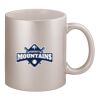 11oz Metallic Silver Mug Thumbnail