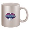 11oz Metallic Silver Mug Thumbnail