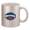11oz Metallic Silver Mug Thumbnail