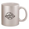11oz Metallic Silver Mug Thumbnail