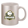 11oz Metallic Silver Mug Thumbnail