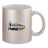 11oz Metallic Silver Mug Thumbnail