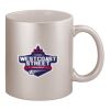11oz Metallic Silver Mug Thumbnail
