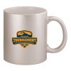 11oz Metallic Silver Mug Thumbnail