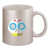 11oz Metallic Silver Mug Thumbnail