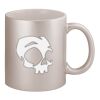 11oz Metallic Silver Mug Thumbnail