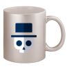 11oz Metallic Silver Mug Thumbnail